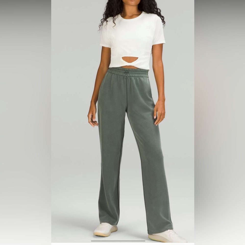 lululemon softstreme high rise smoked spruce